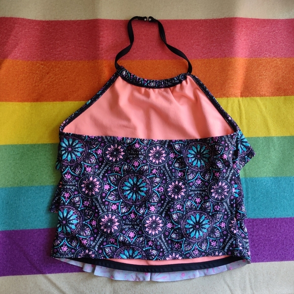 Wonder Nation L10/12 Swim Halter Top - Picture 5 of 5
